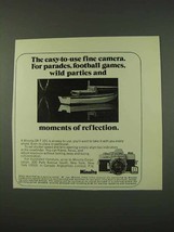 1973 Minolta SR-T 101 Camera Ad - Moments of Reflection - £14.48 GBP