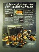 1973 Panasonic NE-6700 Microwave Oven Ad - Features - $18.49