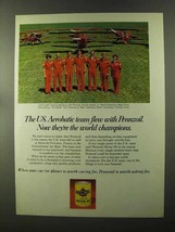 1973 Pennzoil Motor Oil Ad - U.S. Aerobatic Team Flew - £14.81 GBP