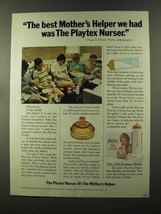 1973 Playtex Baby Nurser Ad - Best Mother&#39;s Helper - £14.27 GBP