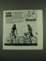 1973 Raleigh Grand Prix Bicycle Ad - Leg Play - £14.78 GBP