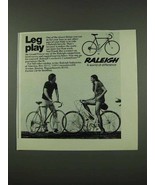 1973 Raleigh Grand Prix Bicycle Ad - Leg Play - £14.78 GBP