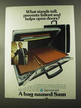 1973 Samsonite Classic III Attache Ad - Stands Tall - £14.78 GBP