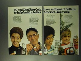 1973 Royal Crown Cola Ad - Diet Rite Cola - £14.54 GBP