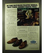 1973 Scholl Copeg Shoes Ad - Fast-Buck Plastic World - £14.76 GBP