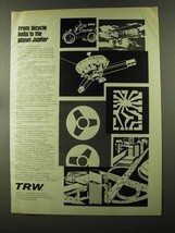 1973 TRW Inc. Ad - From Bicycle Bolts to Planet Jupiter - £14.53 GBP