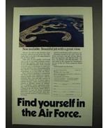 1973 U.S. Air Force Ad - Job With a Great View - £14.78 GBP