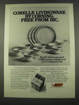 1974 Bic M-19 Medium Point and AF-49 Fine Point Pens Ad - £14.54 GBP