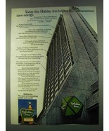 1974 Holiday Inn Ad - Businessmen Save Energy - £14.78 GBP