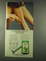 1974 Gillette Lady Trac II Razor Ad - Sunny Griffin - $18.49