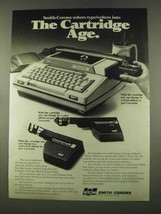 1974 SCM Smith-Corona Typewriters Ad - Cartridge Age - $18.49