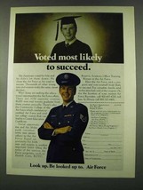 1974 U.S. Air Force Ad - Voted Most Likely to Succeed - £14.73 GBP