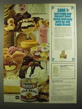 1974 Borden Eagle Condensed Milk Ad, Lemon Meringue Pie - £14.54 GBP