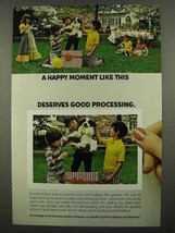 1974 Kodak Film Ad - A Happy Moment Like This - £14.53 GBP