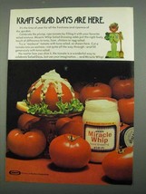 1974 Kraft Miracle Whip Ad - Salad Days are Here - $18.49