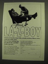 1974 La-Z-Boy Chair Ad - America&#39;s Favorite - £14.86 GBP