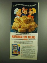 1974 Kellogg's Rice Krispies Ad - Marshmallow Treats - £14.53 GBP
