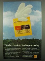 1974 Kodak Prepaid Processing Mailer Ad - Direct Route - £14.53 GBP