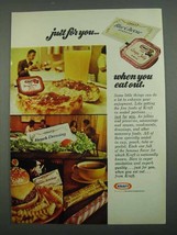 1974 Kraft Ad - Blue Cheese Dressing, Grape Jelly - $18.49