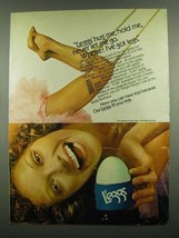 1974 L&#39;eggs Pantyhose Ad - Hug Me, Hold Me - £14.45 GBP