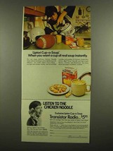 1974 Lipton Cup-a-Soup Ad - Instantly - $18.49