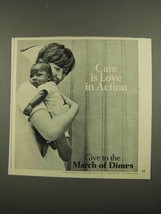 1974 March of Dimes Ad - Care is Love in Action - £14.48 GBP