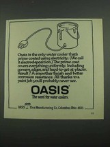1974 Oasis Water Cooler Ad - Prime-Coated - £14.53 GBP