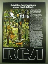 1974 RCA Electronics Ad - Where Noah Left Off - $18.49