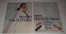 1974 Revlon Super Frost Lipstick & Nail Enamel Ad - £14.73 GBP