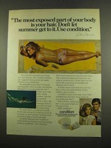 1975 Clairol Condition Beauty Pack Treatment Ad - Exposed - £14.50 GBP