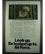 1974 U.S. Air Force Ad - Gives You a New Point of View - £14.78 GBP