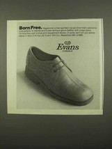 1975 Evans Vagabond Shoe Ad - Born Free - $18.49