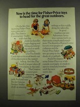 1975 Fisher-Price Toys Ad - Safari, Snoopy Sniffer - £14.65 GBP