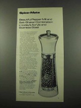 1975 Hamilton House Spice-Mate Pepper Mill Ad - £14.46 GBP