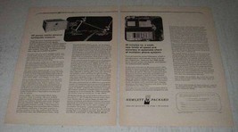 1975 Hewlett-Packard Ad - 5061A and 5065A Atomic Clocks - £14.78 GBP