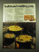 1975 Kraft Cheez Whiz Ad - Trailblazer&#39;s Melting Pots - £14.46 GBP