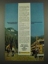 1975 Caterpillar Tractor Co. Ad - Recreational Areas - £14.52 GBP