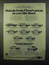 1975 Chevy Ad - Caprice Estate, Bel Air Wagon, Impala - £14.45 GBP