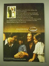 1975 De Beers Diamond Eternity Ring Ad - A Kid in Love - £14.61 GBP