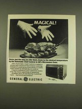 1976 General Electric Microwave Oven Ad - Magical - £14.50 GBP