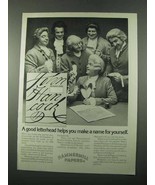 1975 Hammermill Papers Ad - John Hancock - £14.78 GBP