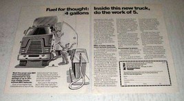 1975 International Harvester Trucks Ad - Fuel Thought - $18.49