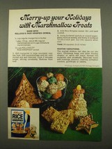 1975 Kellogg's Rice Krispies Ad - Marshmallow Treats - $18.49