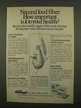 1975 Kellogg&#39;s All-Bran and Bran Buds cereal Ad - £14.78 GBP
