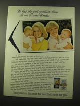 1975 Lady Clairol Hair Color Ad - Post-Partum Blues - £14.50 GBP