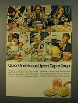 1975 Lipton Cup-a-Soup Ad - Quick! A Delicious - $18.49
