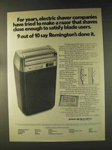 1976 Remington Soft Touch Electric Razor Ad - For Years - $18.49