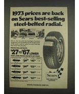 1976 Sears Tires Ad - Best-Selling Steel-Belted Radial - £14.54 GBP
