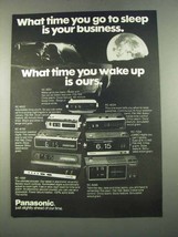 1975 Panasonic Clock Radio Ad - RC6700 RC-7254 RC-1000 - £14.48 GBP