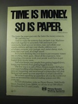 1975 Pitney Bowes Mailing Systems Ad - Time is Money - £14.65 GBP